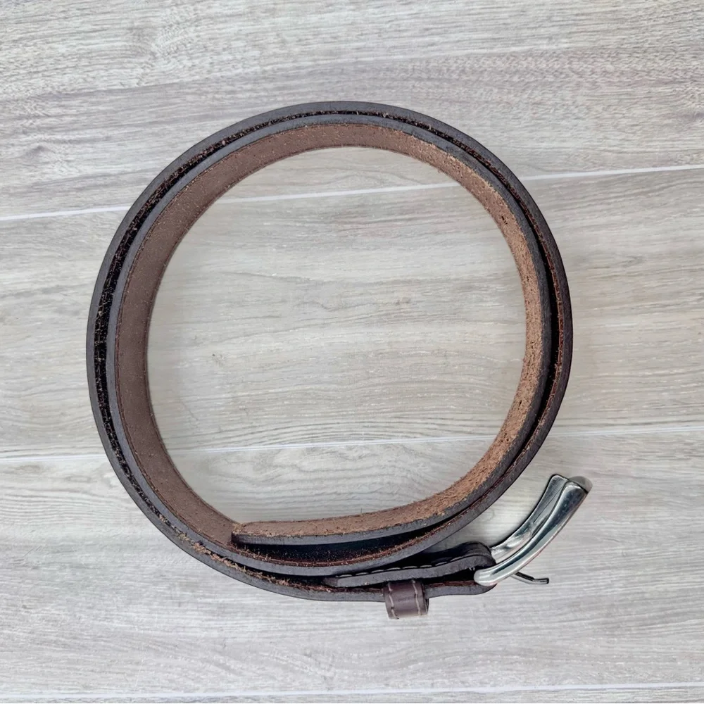 Australian Tooled Leather Belt Kangaroos Boomerangs Size 36 | Made in Australia